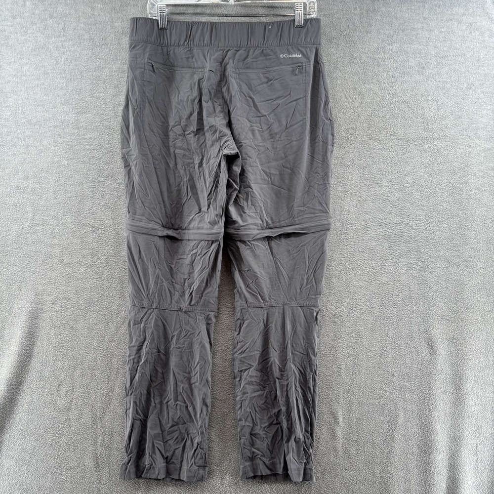 Columbia Convertible Pants Men's Size Medium Gray Hiking Lightweight - Picture 2 of 7